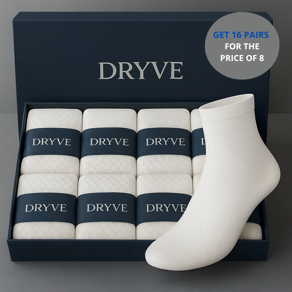DRYVE PREMIUM BAMBOO SOCKS – HEALTHY FEET & ODOR-FREE*