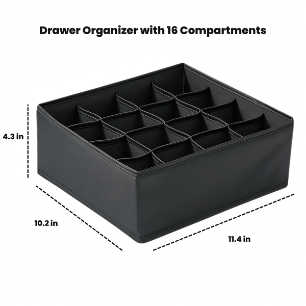Dryve Drawer Organizer – Socks & Underwear