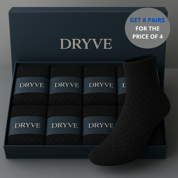 DRYVE PREMIUM BAMBOO SOCKS – HEALTHY FEET & ODOR-FREE