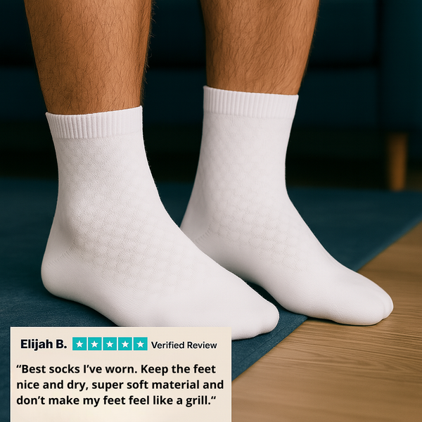 DRYVE PREMIUM BAMBOO SOCKS – HEALTHY FEET & ODOR-FREE